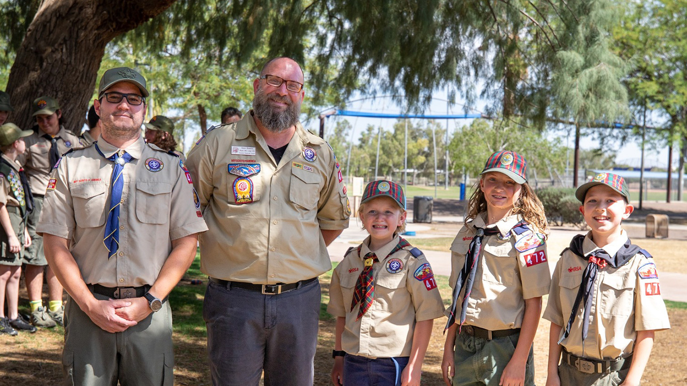 Arrow of Light Bridging Ceremony